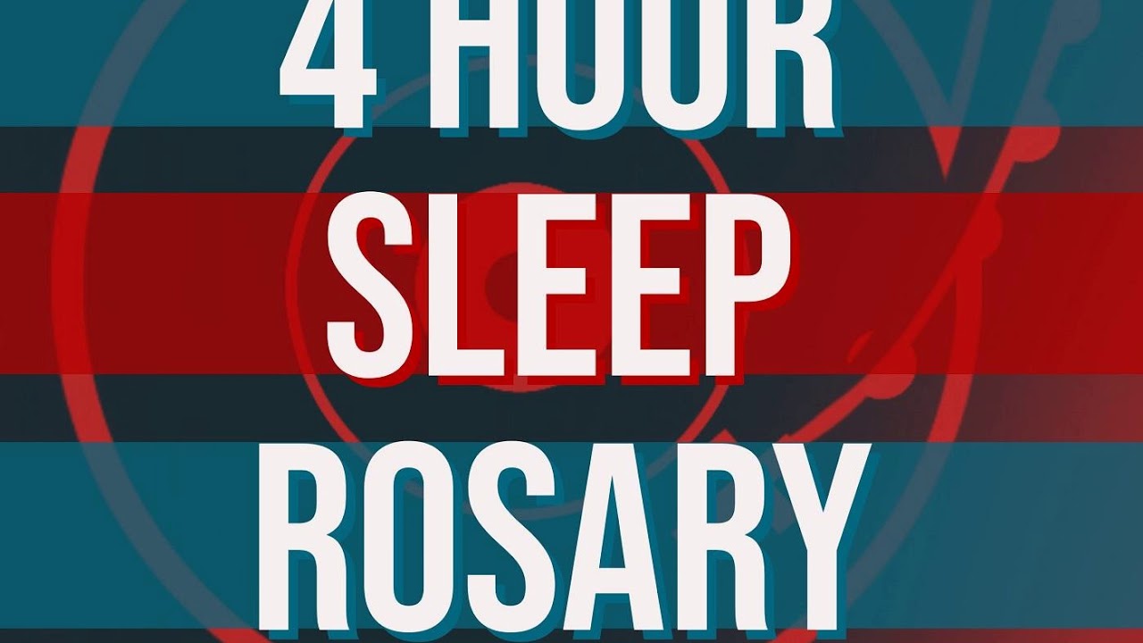4 Hour Sleep Rosary - Complete - Soft Rain + Music Interludes