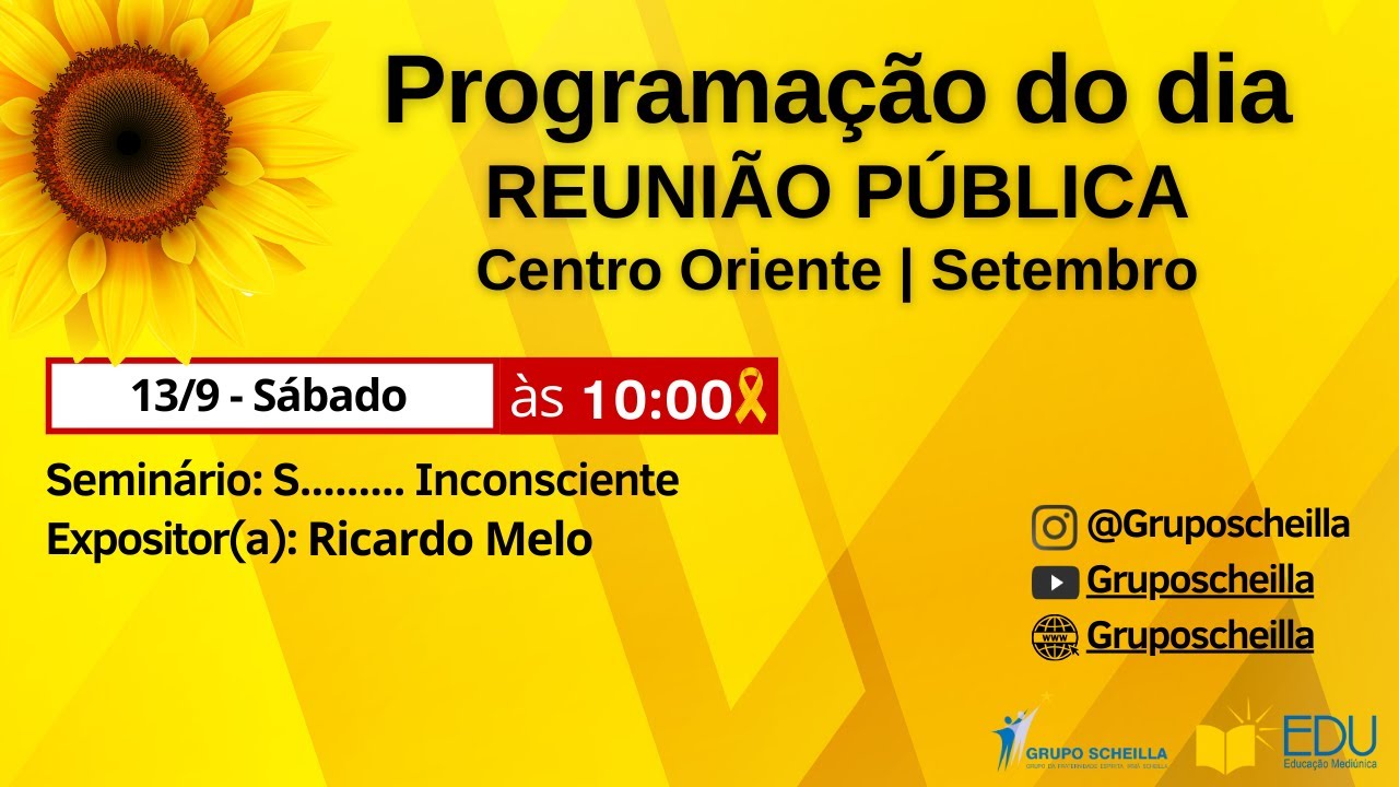SEMINÁRIO RICARDO MELO - S..... INCONSCIENTE