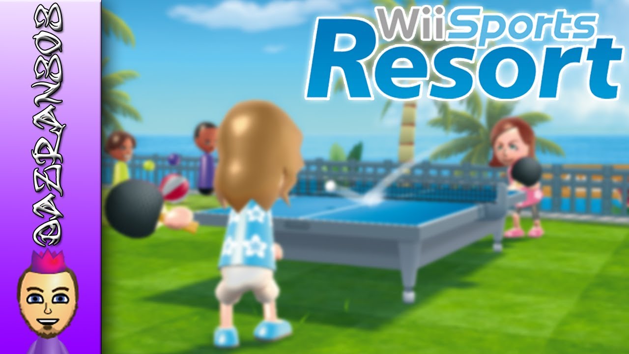 Let's Play Wii Sports Resort - Ep.3 | Table Tennis [Feat. Alisha32]