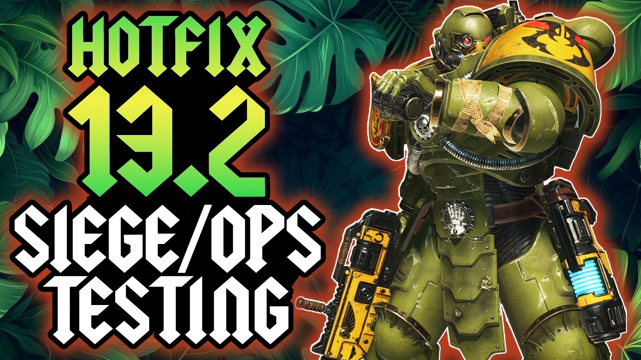 DROPS☠️Hotfix TESTS☠️Solos/Community Strats/builds! !builds - Space Marine 2