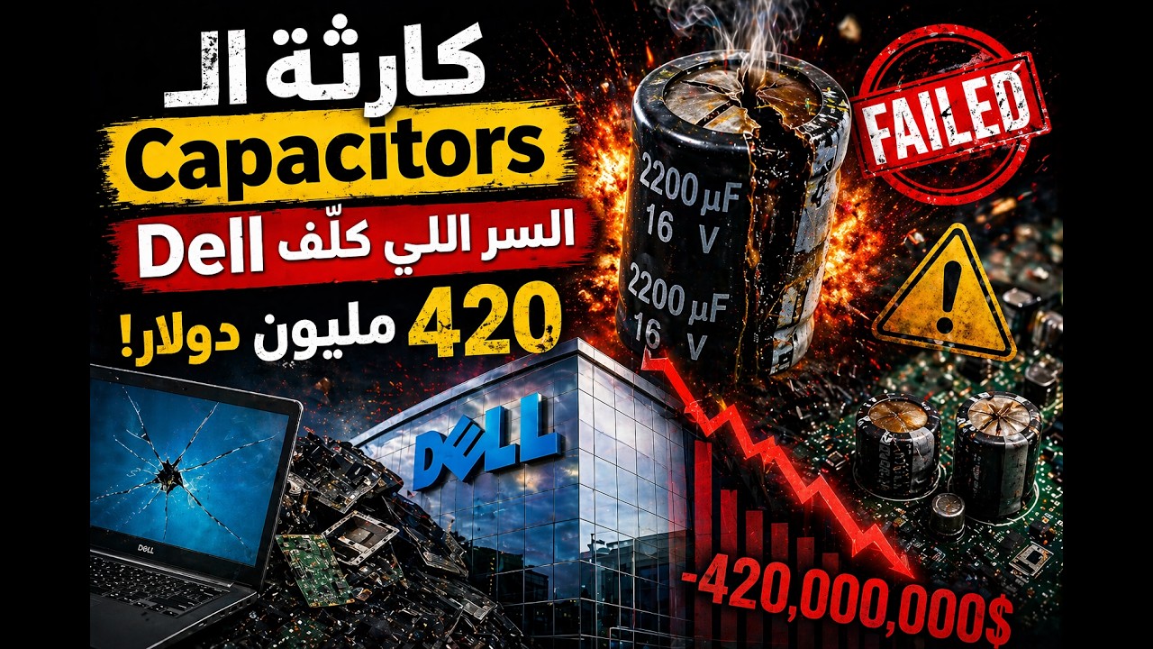 المكثف الصغير اللي خسر شركة Dell أكثر من 420 مليون دولار