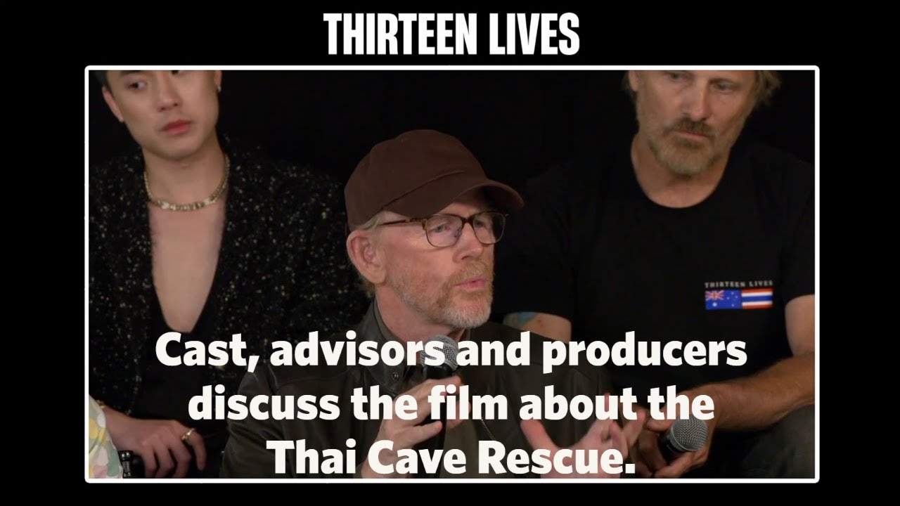 'Thirteen Lives' Press Conference