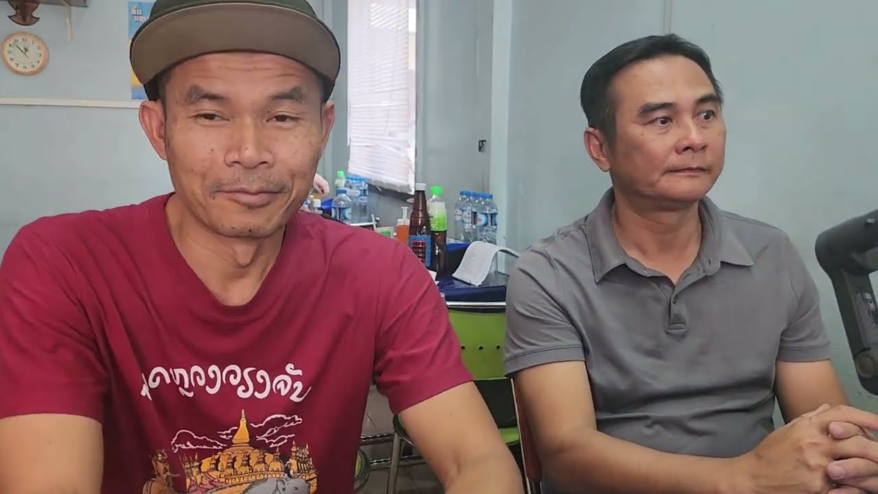 ຫລັງຈາກກິນເຂ້າສວຍນຳ mark gin saap ກັບ konbannokແລ້ວກໍ່ແຍກຢ້າຍກັນໄປ