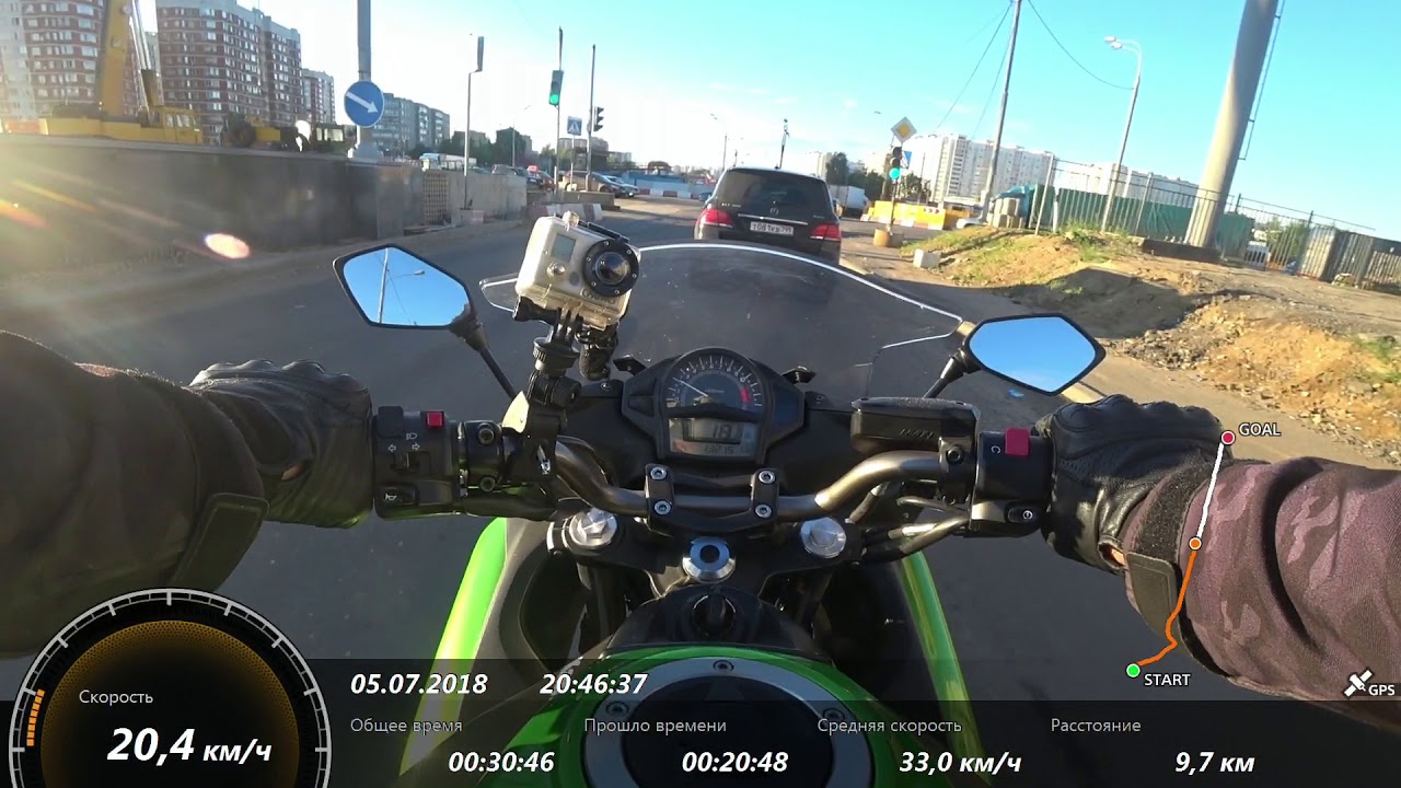 Kawasaki ER6F 2013. Приобретение, перегон мотоцикла,мнение.