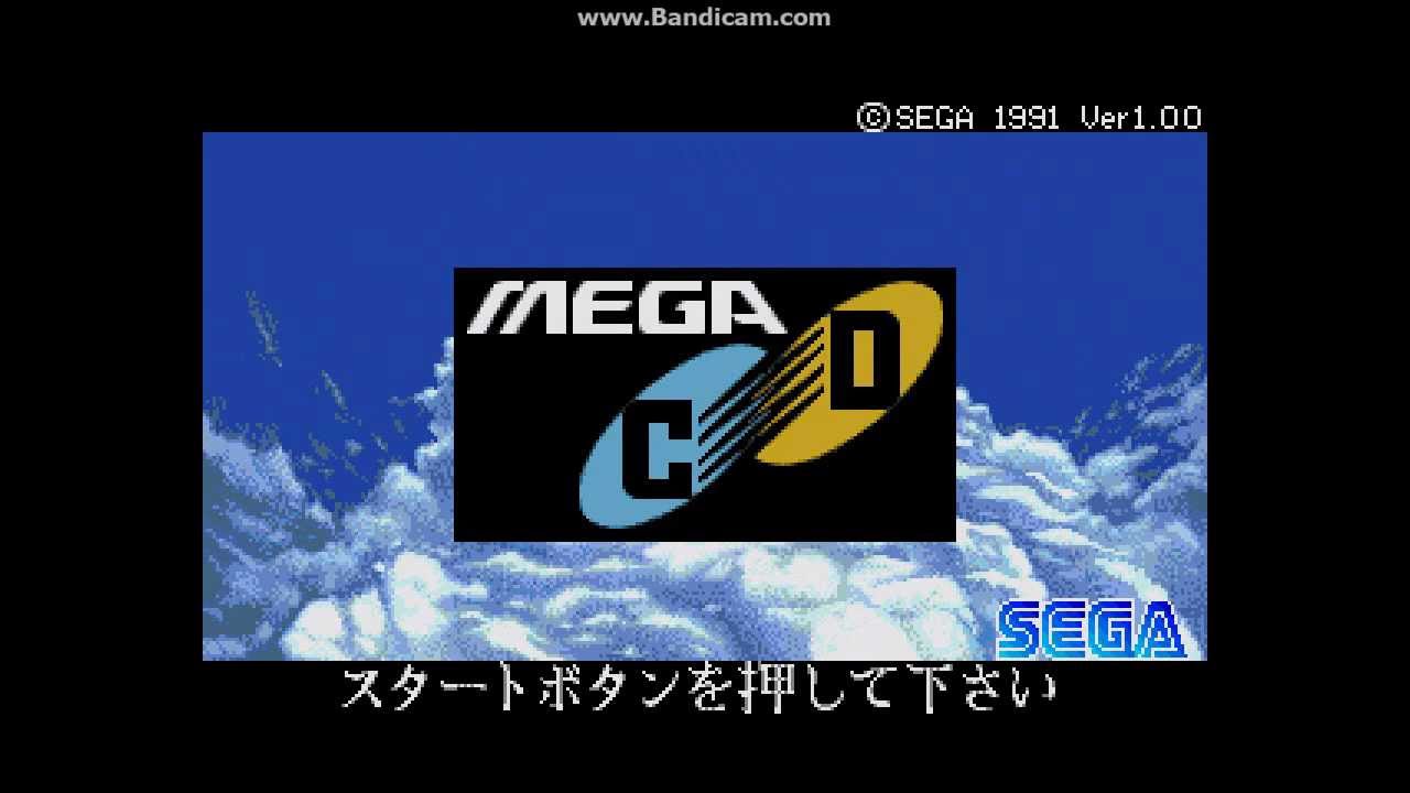 Sega Mega-CD Japanese Startup Screen