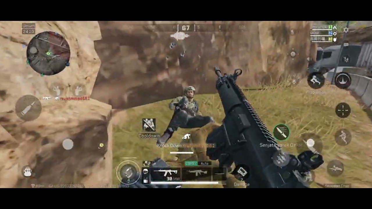 Gameplay CI-19 No Attachment Delta force mobile.