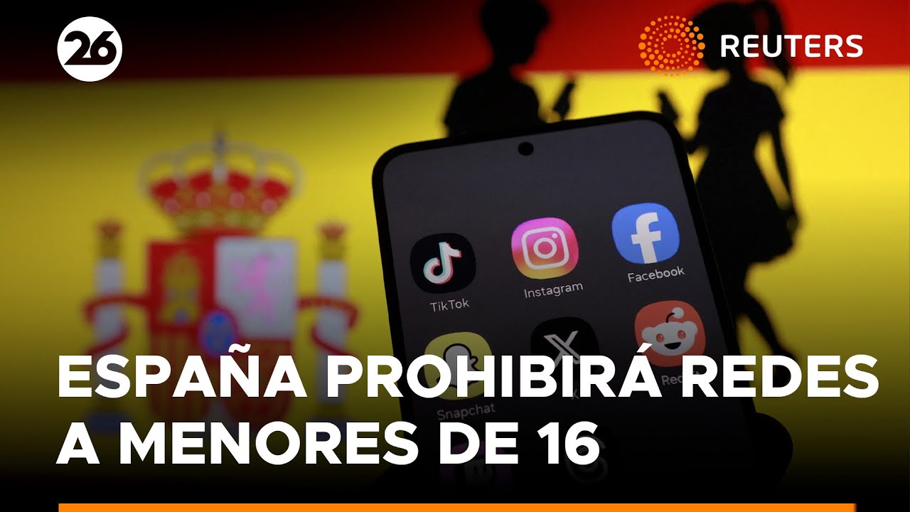 España prohibirá el acceso a las redes sociales a menores de 16 años, según Pedro Sánchez | #Reuters