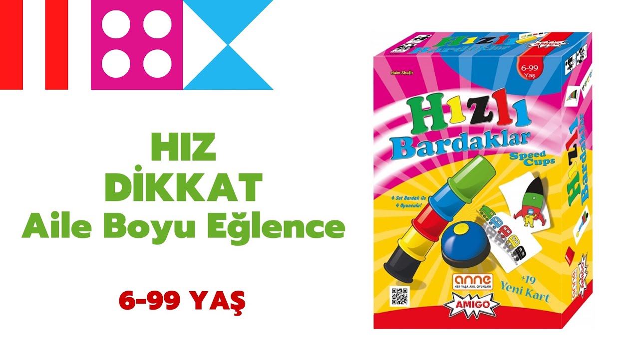 Orijinal Oyun🌟 Halli Galli Hızlı Bardaklar (Speed Cups) Nasıl Oynanır?