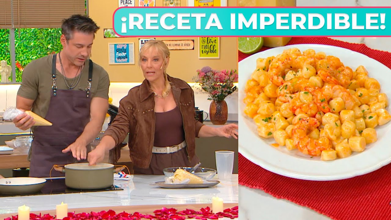 PROPUESTA PARA UNA CITA: ñoquis soufflé con salsa de langostinos de la mano de Rodrigo Cascón