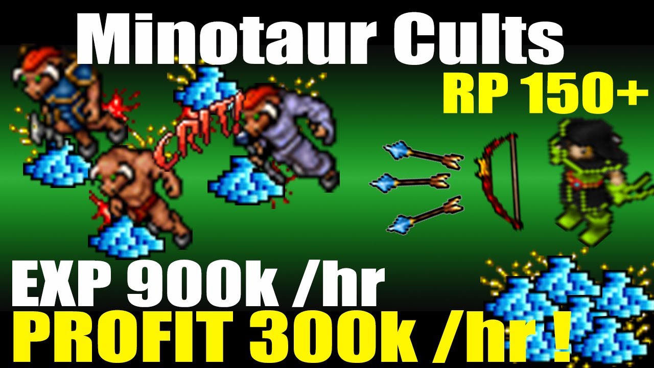 RP 150+ Full Profit Minotaur Cults Profit: 300k+/hr