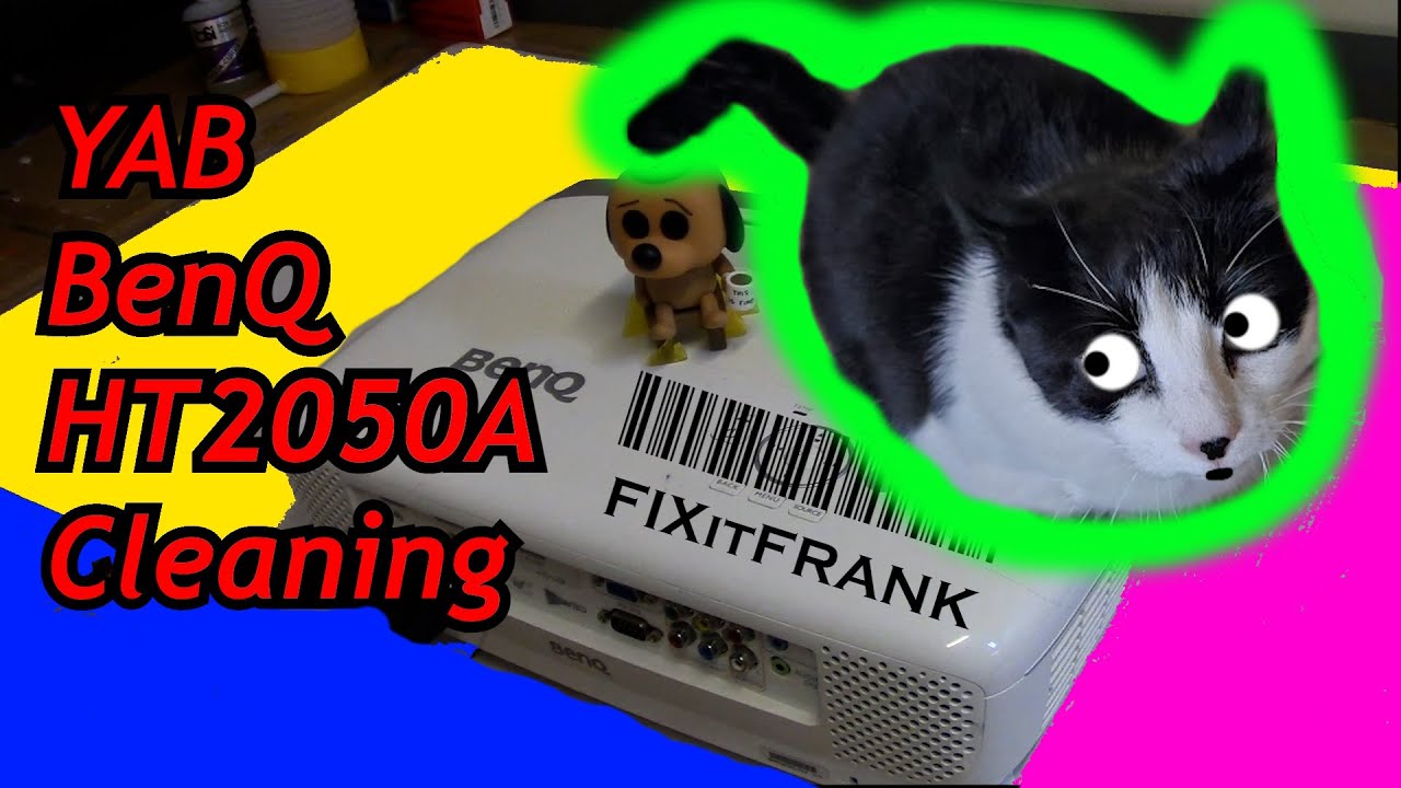 YAB BenQ HT2050 DLP Projector | Cleaning