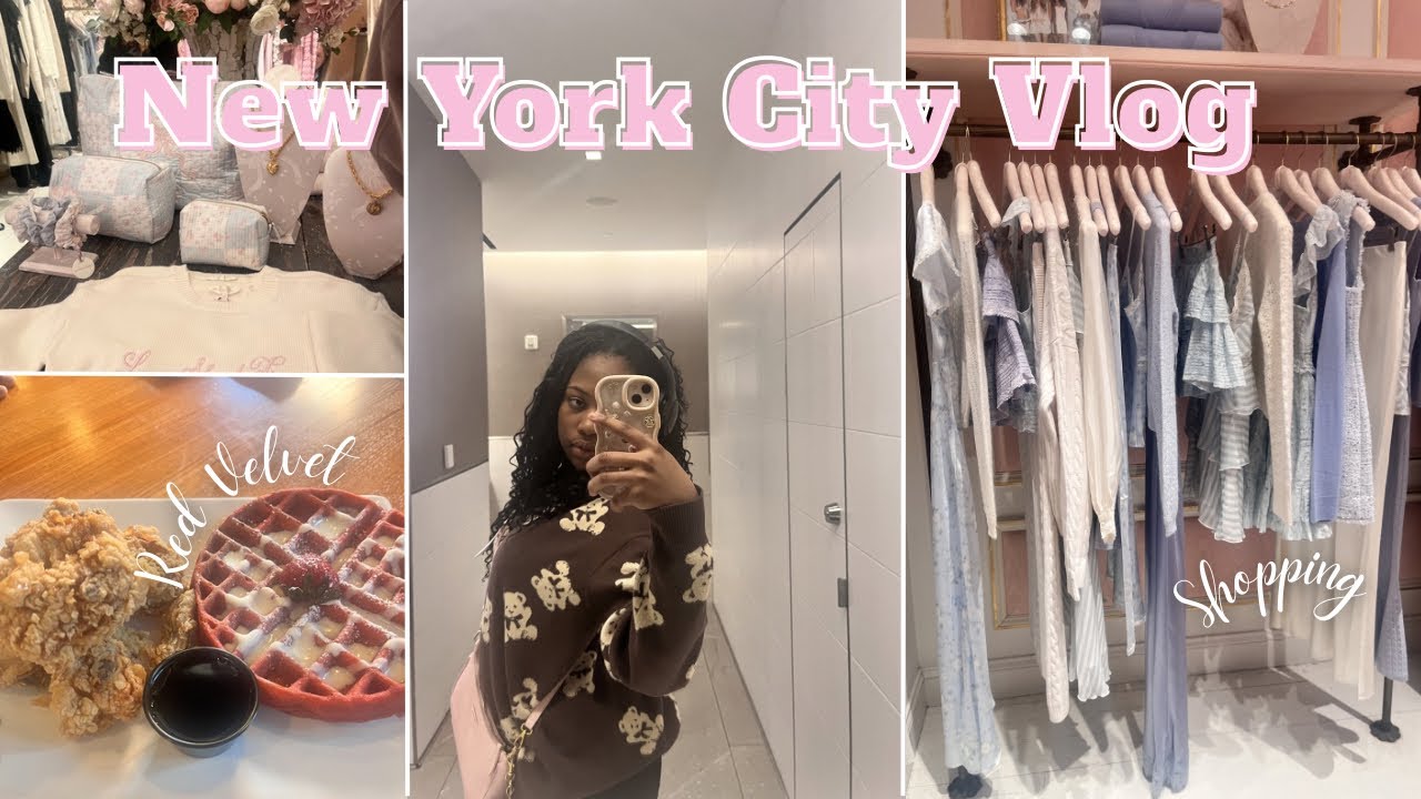 ☁️Come To ✨NEW YORK✨ With Me! 💗|| 🕯️New York City Vlog! 🌷