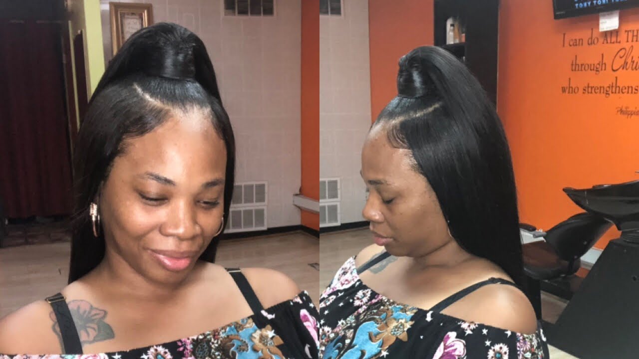 HALF UP HALF DOWN QUICKWEAVE
