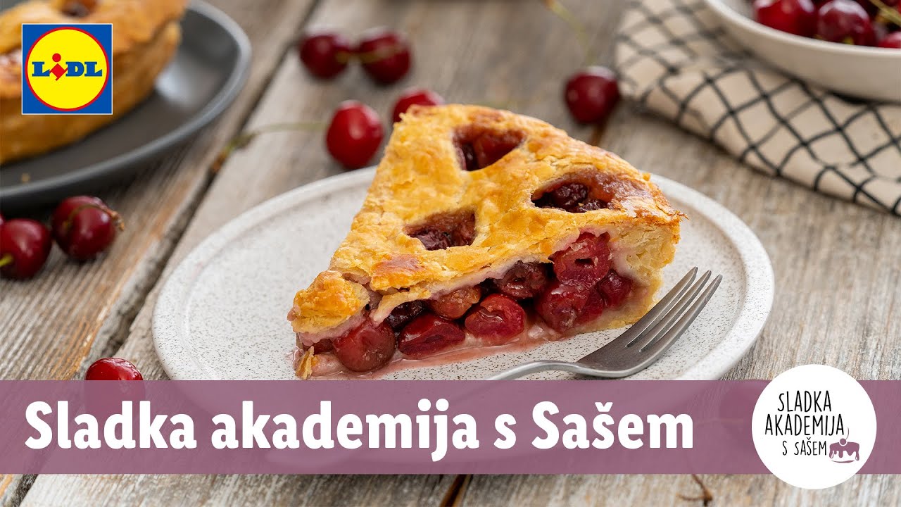 Sladka akademija s Sašem: Češnjeva pita