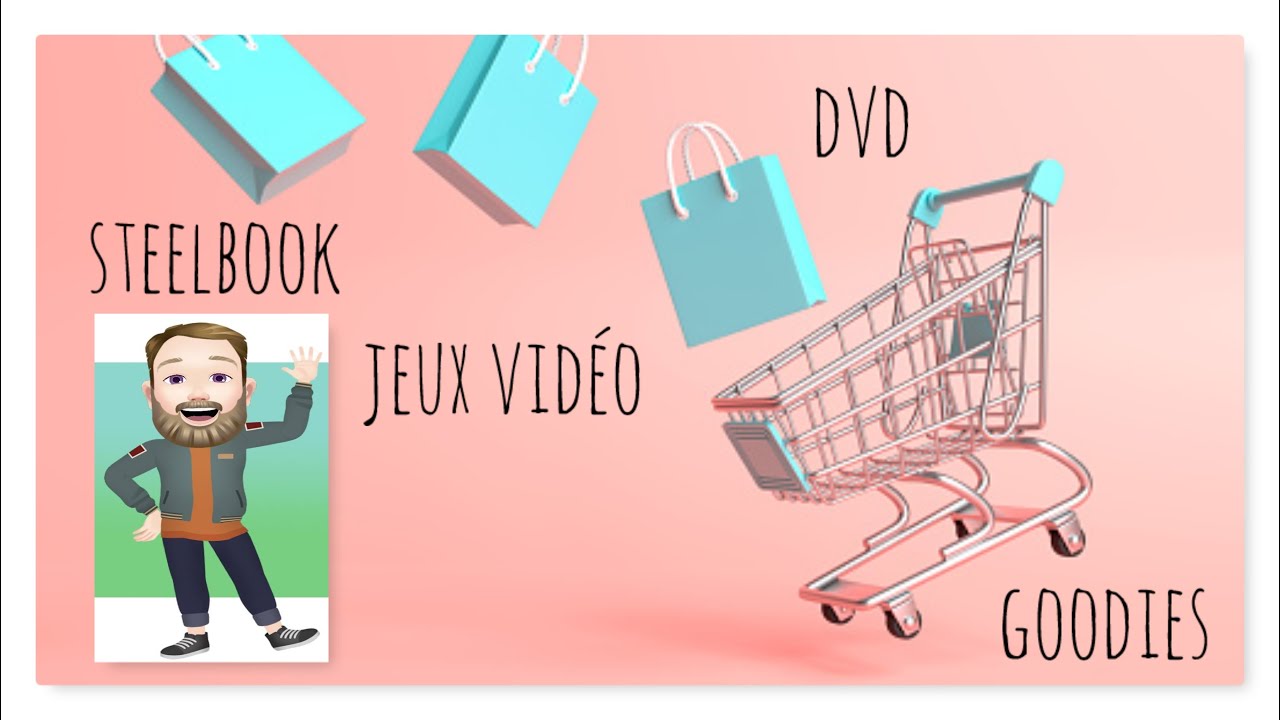 DU STEELBOOK ET JEUX VIDEO 🎬🎬🎮🎮