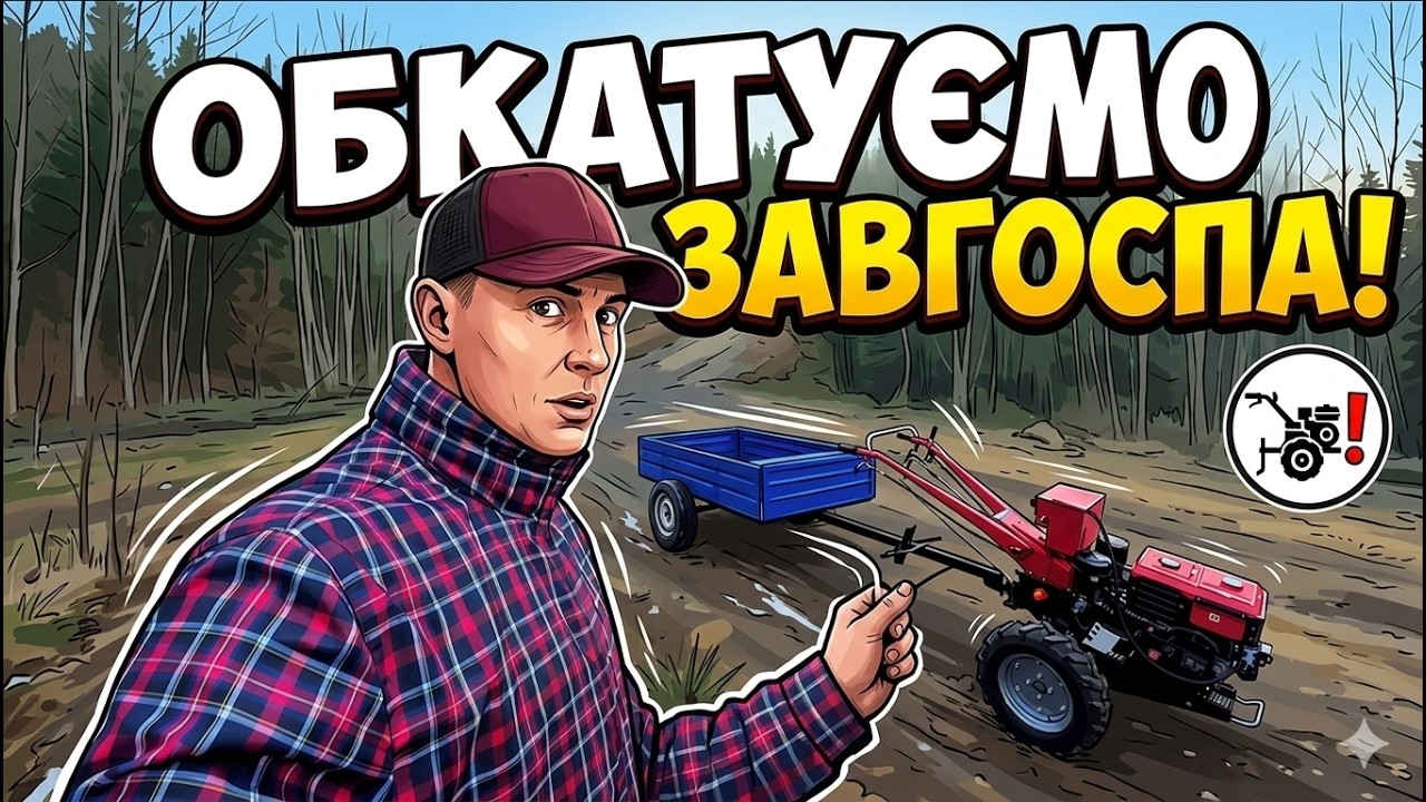 ЗАВГОСП У ШОЦІ! Зібрали причіп-монстр та розпакували секретну зброю для газону! 😱🚜