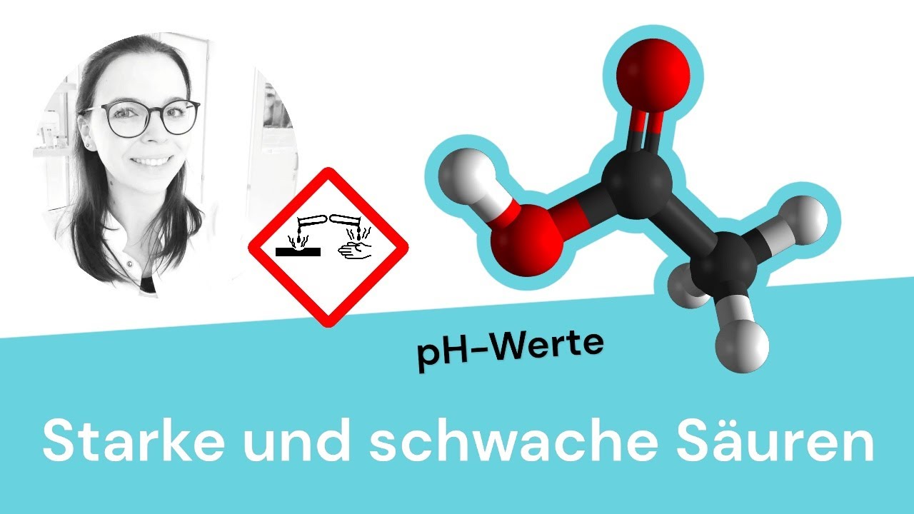 pH-Wert von starken und schwachen Säuren berechnen
