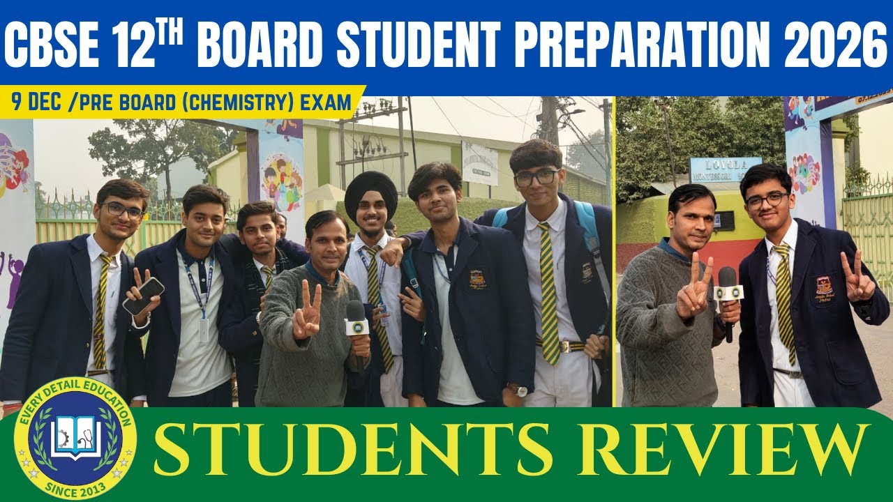 CBSE 12TH PRE-BOARD EXAM REVIEW || CHEMISTRY PAPER FULL ANALYSIS | NEET PREPARATION STRATEGY 2026🔥😂