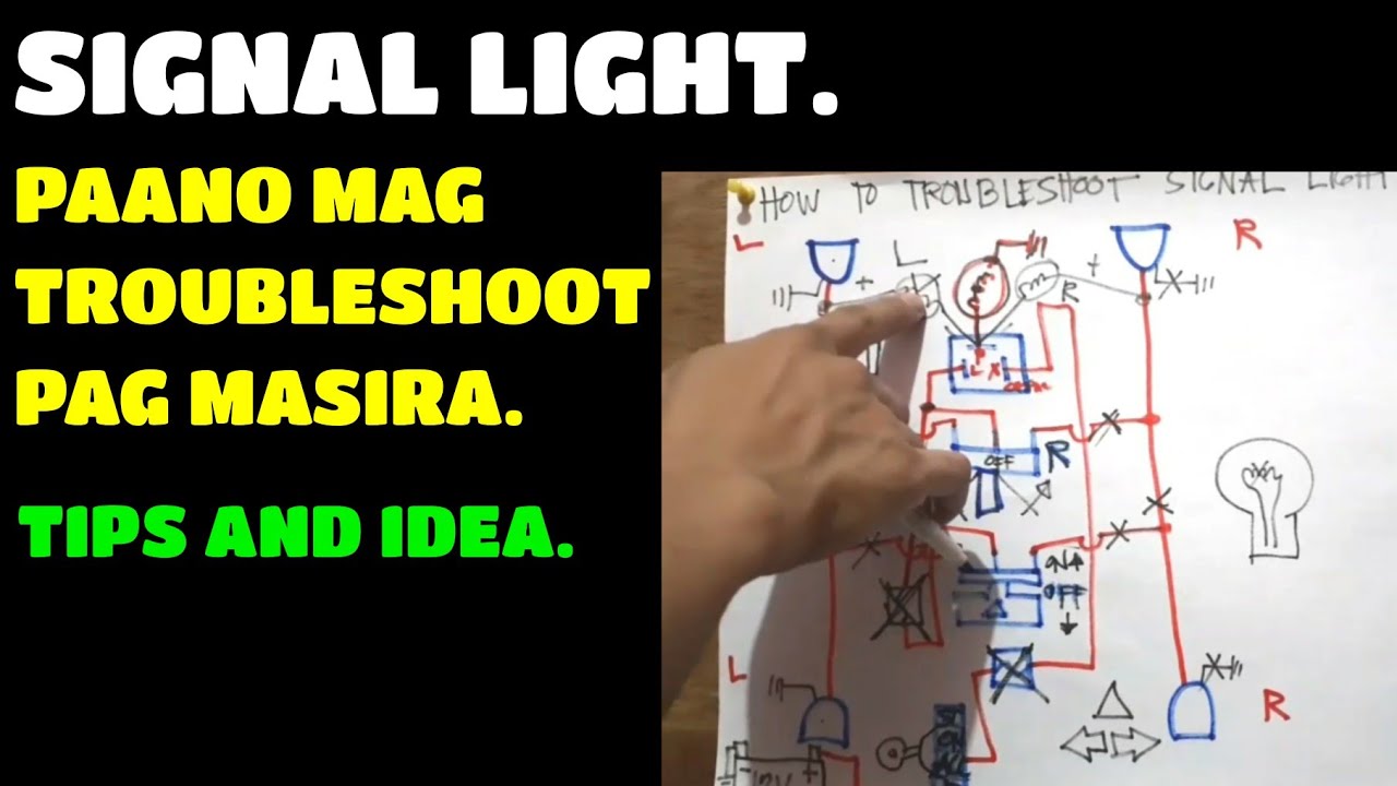 SIGNAL LIGHT PAANO MAGTROUBLESHOOT KONG MAY SIRA.