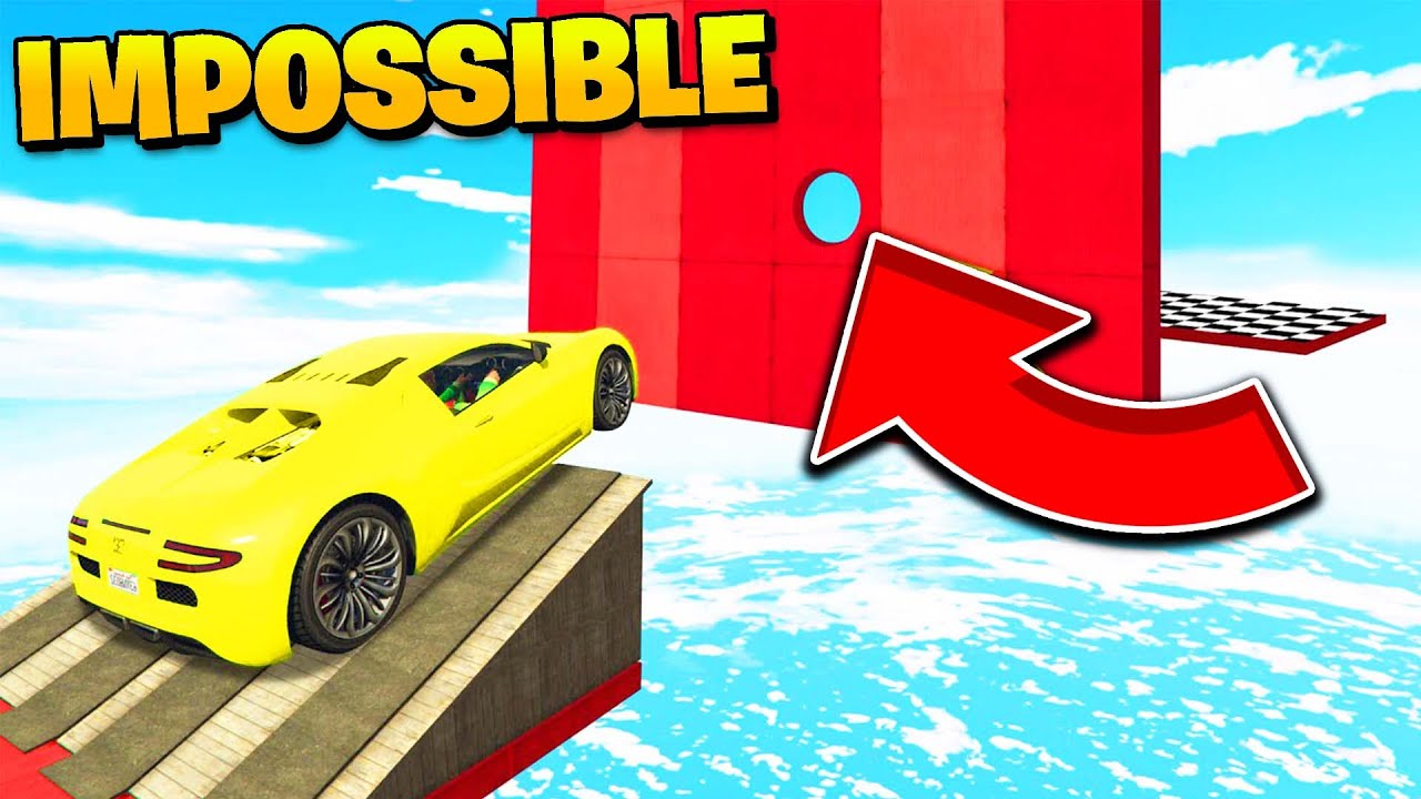 98.111% Impossible Parkour Race in GTA 5!