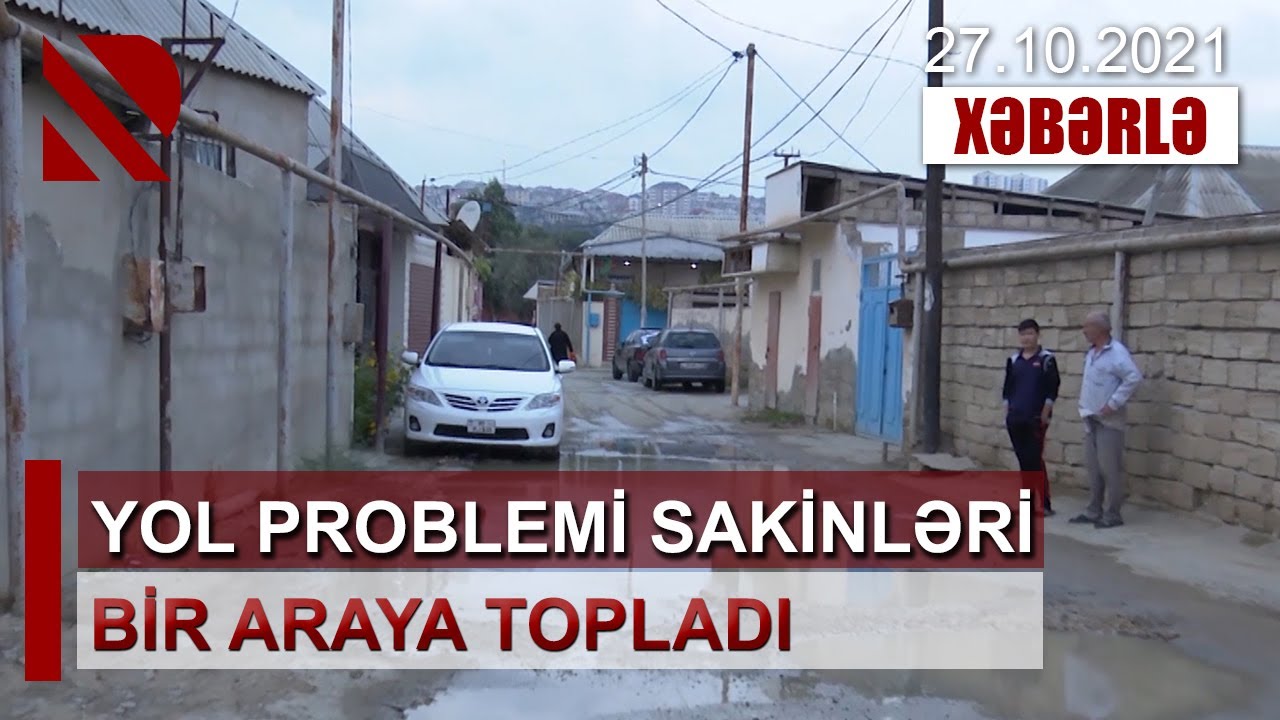 Yol problemi sakinləri bir araya topladı