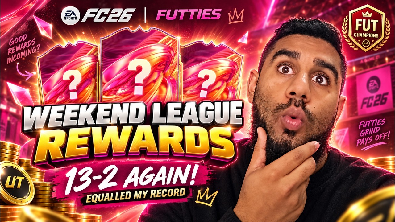 I Equalled My Best Weekend League Record Again | 13-2 Rewards | EAFC 26