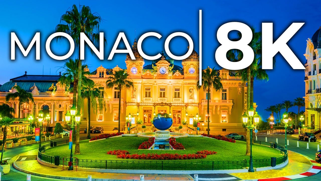 Monaco in 8K ULTRA HD HDR - Monaco 🇲🇨 Blue Seas (60 FPS)