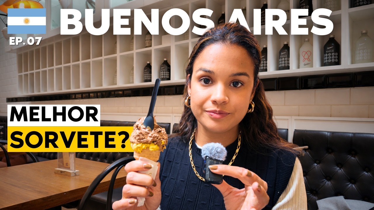 O MELHOR SORVETE DE BUENOS AIRES? [EP 07]
