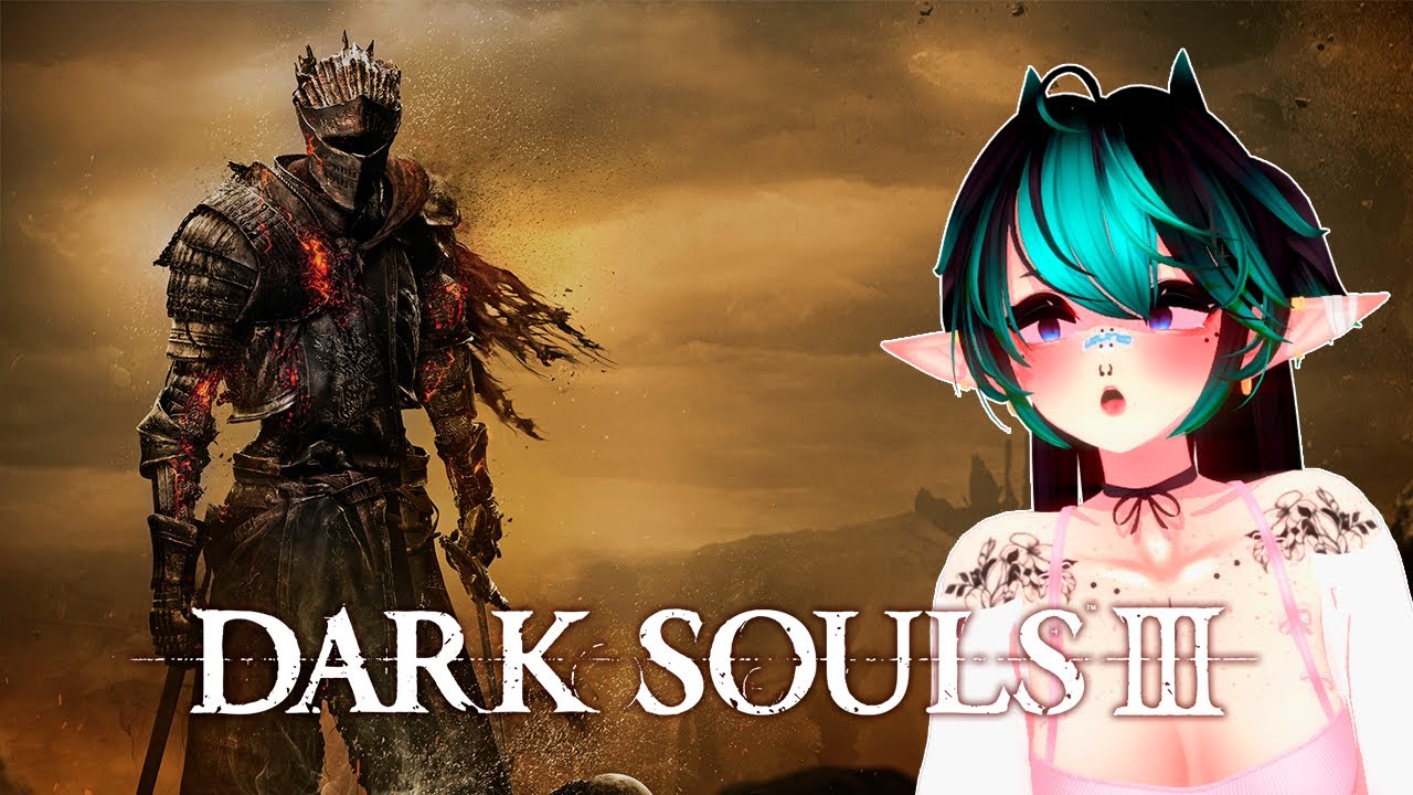 EP - 3 - Tentando zerar na força do ódio. Dark Souls 3 pela 1ª vez. !discord !pix !mortes