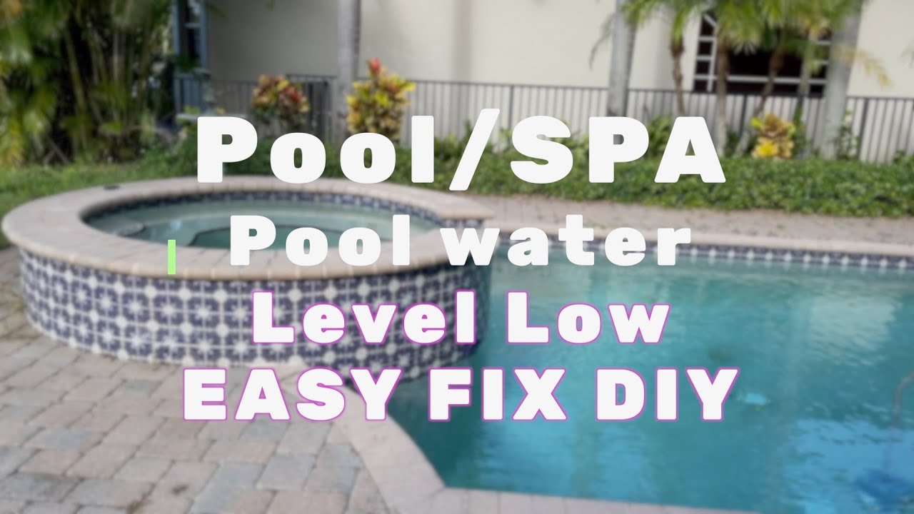 HOW TO FIX SPA LEAKING WATER IN TO POOL