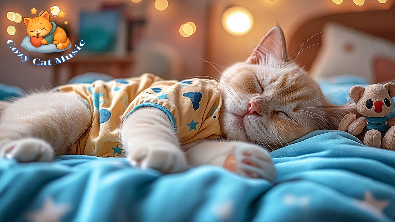 12 Hours of Music for Cats 🐈 Relaxing Sounds for Deep Sleep 💖 Anti Anxiety Music for Cats
