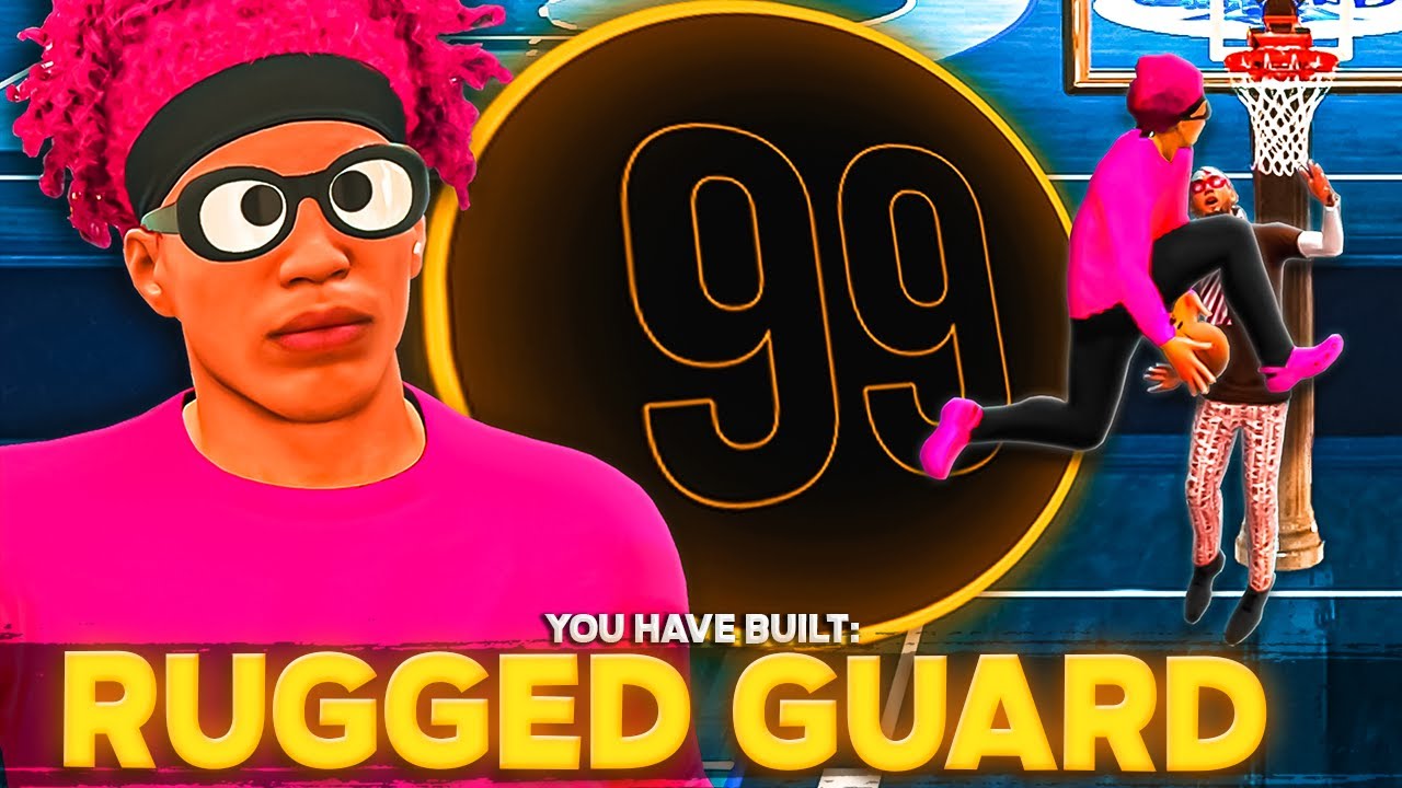 My 99 ISO RUGGED GUARD build with CONTACTS and SHARP takeover is UNSTOPPABLE on NBA 2K22...