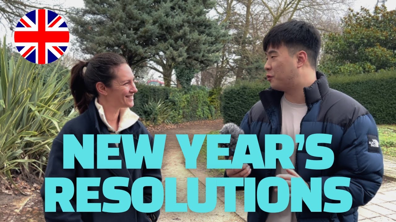 Asking the BRITISH PUBLIC about their NEW YEAR'S RESOLUTIONS | Street Interview