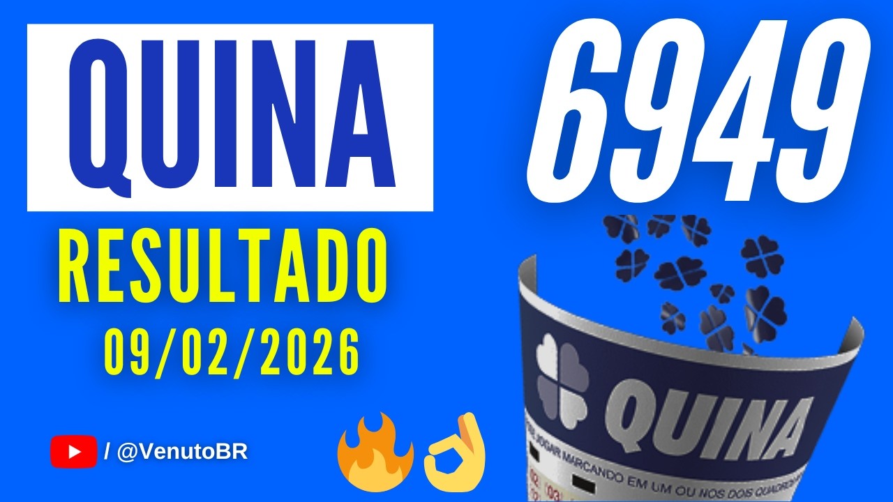 🍀 RESULTADO QUINA 6949