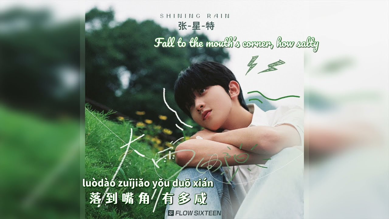 [Eng lyrics + pinyin] Zhang Xingte "Shining Rain"【张星特】新歌《大雨向阳》中英文歌词版 ～ New Song