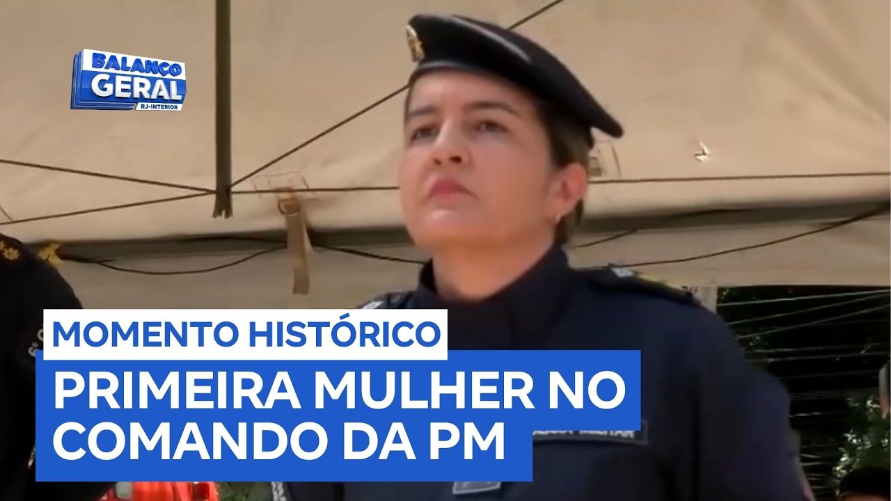 Tenente-coronel Renata Guedes assume comando do 8º Batalhão em Campos dos Goytacazes (RJ)