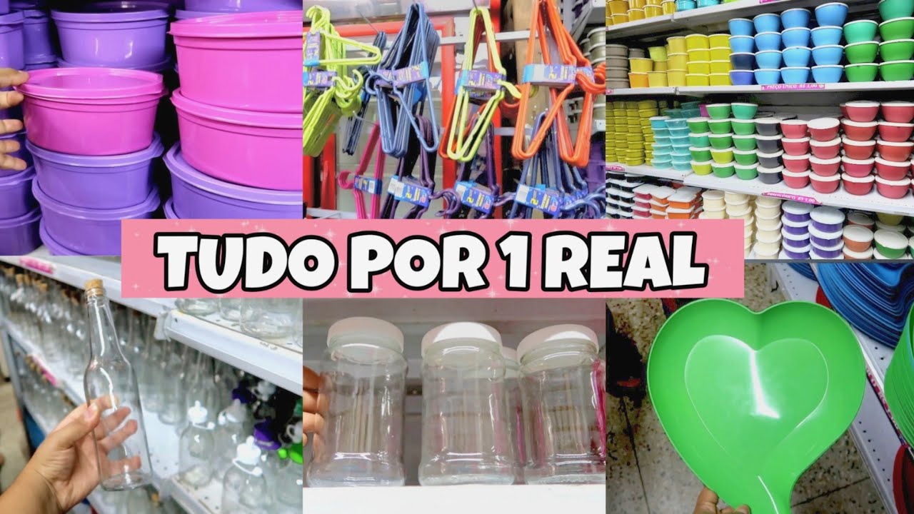 Achadinhos na loja onde tudo é 1 real, utilidades e utensílios domésticos, decoração | Ju Tollayne