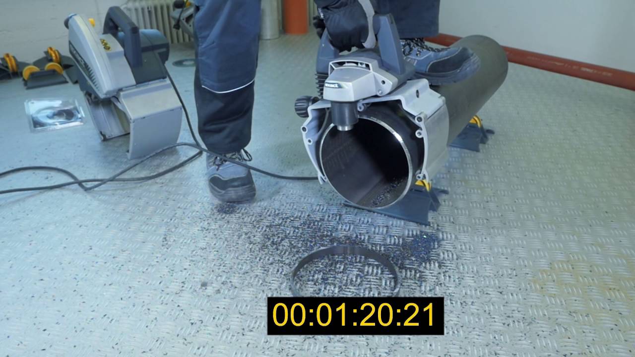 Exact PipeBevel - Revolution of on-site pipe beveling