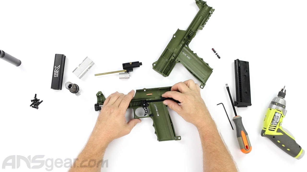 Пейнтбольный пистолет Tippmann TiPX Trufeed — техническое обслуживание/ремонт