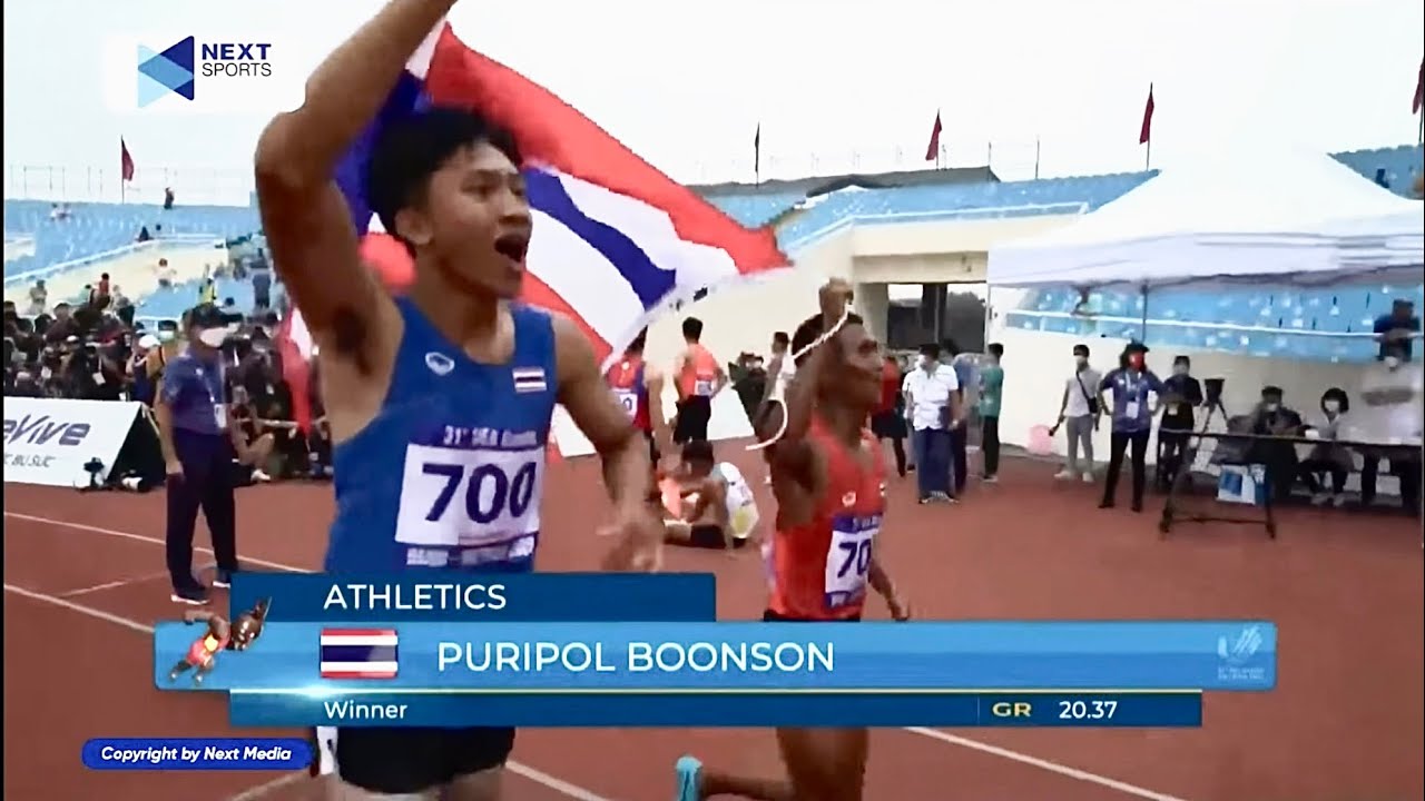 200 m men Final (SEA Games record) Southeast Asian Games 31st Hanoi, Vietnam (SEA games) 2021