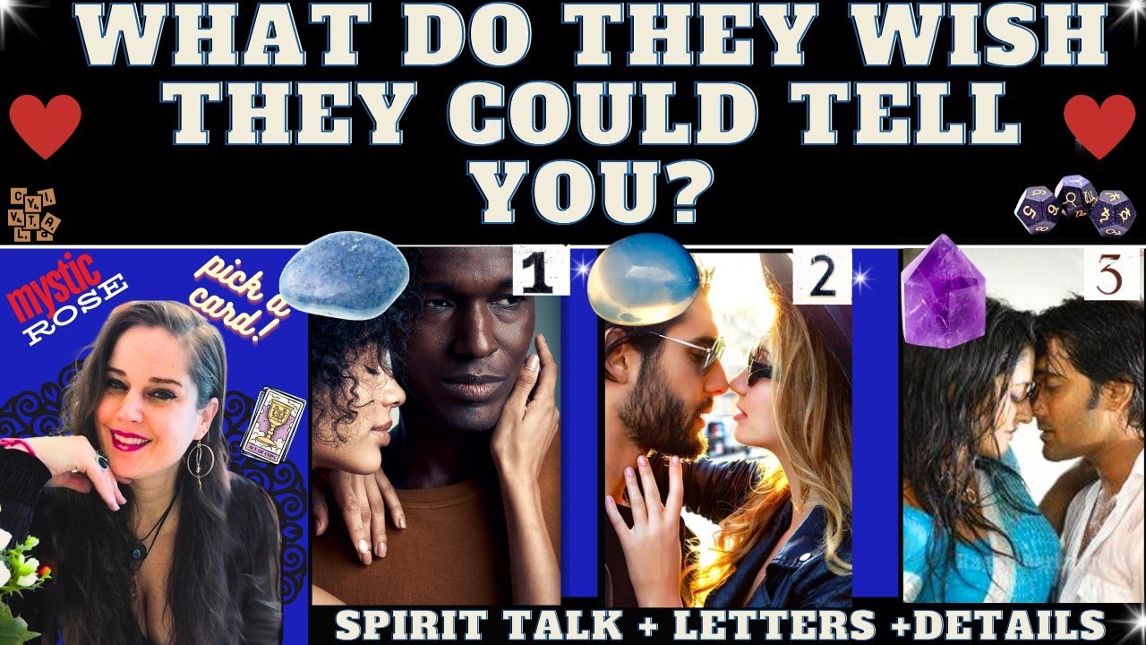 WHAT DO THEY REALLY WANT TO SAY TO YOU? ❤️ TAROT PICK A CARD READING (+Spirit Talk +Astro Dice)