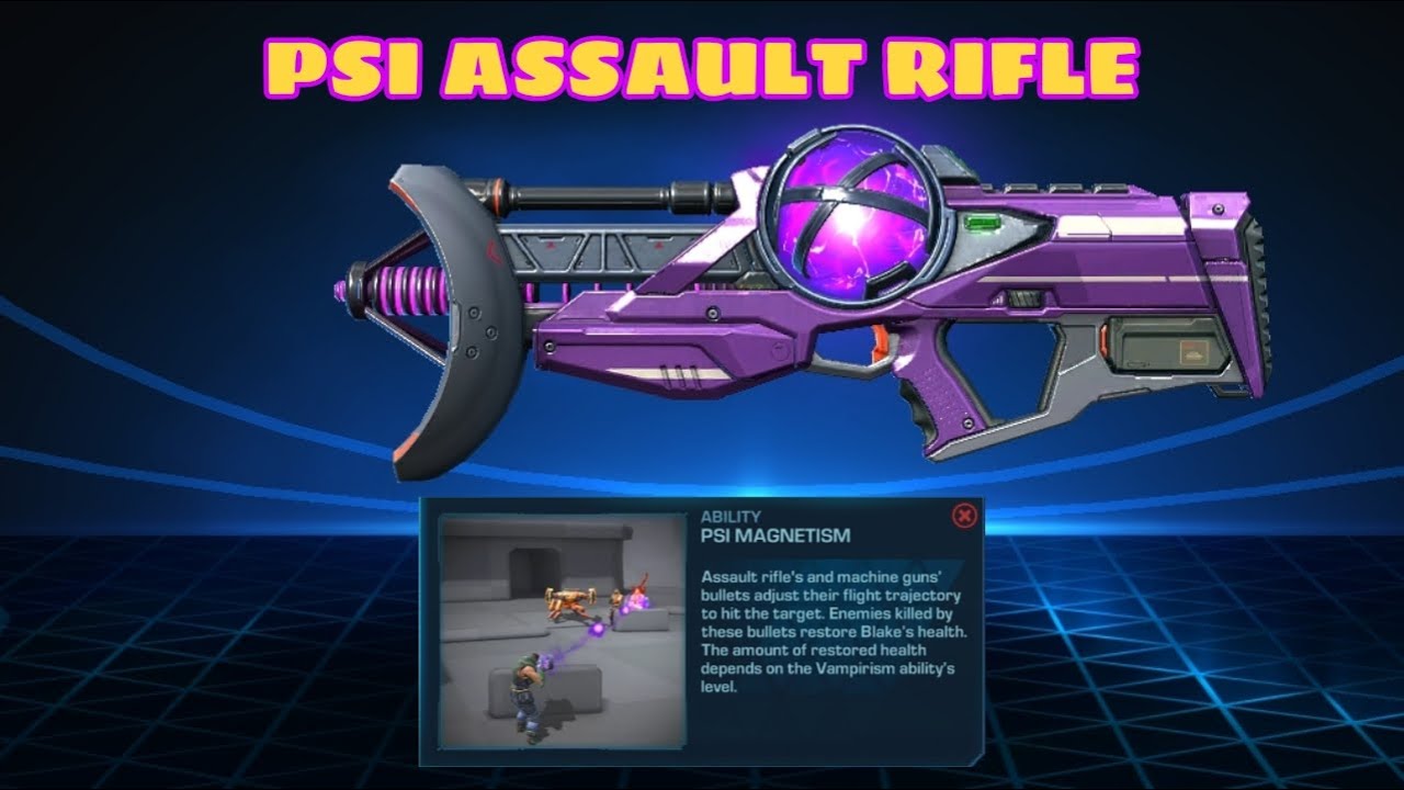 PSI ASSAULT RIFLE | EVOLUTION 2: BATTLE FOR UTOPIA