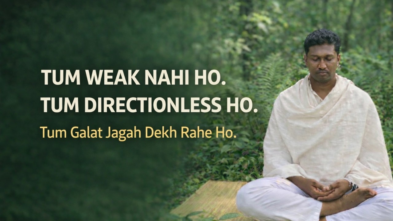 Tum Weak Nahi Ho, Tum Directionless Ho | Stop Blaming Dopamine