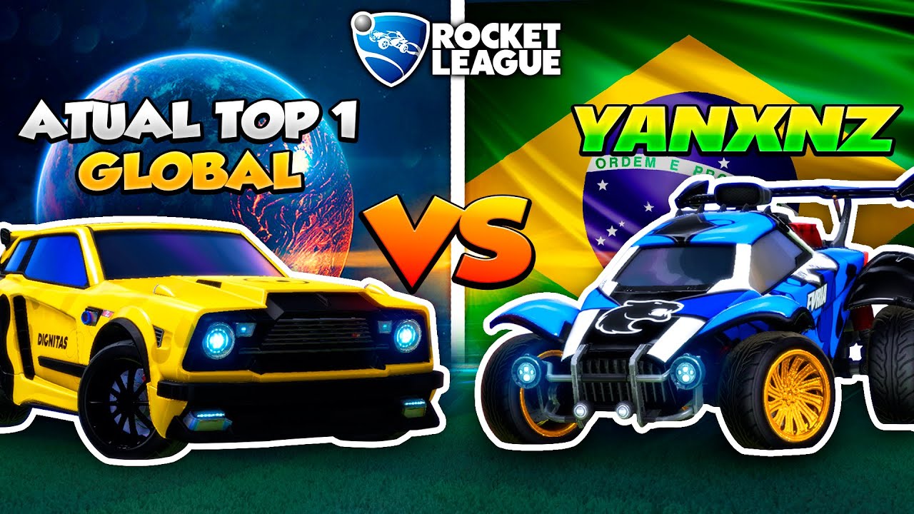 A DISPUTA PELO TRONO DE TOP 1 GLOBAL NO ROCKET LEAGUE... (yanxnz vs appjack)