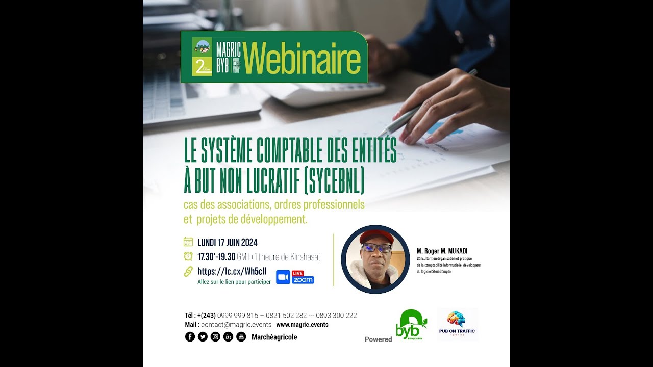 MAGRIC 2024   Webinaire 5 Le système comptable des entités à but non lucratif  SYCEBNL