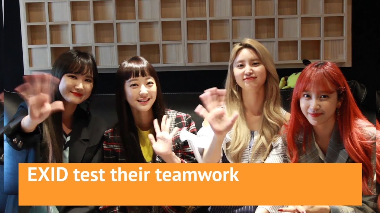 EXID test their teamwork!