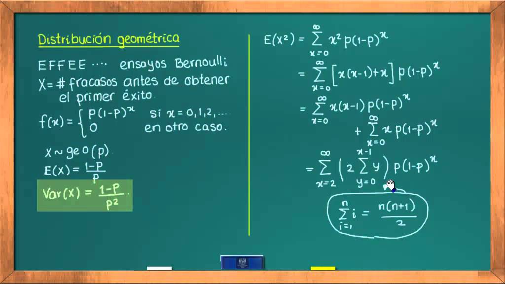0625 Distribución geométrica