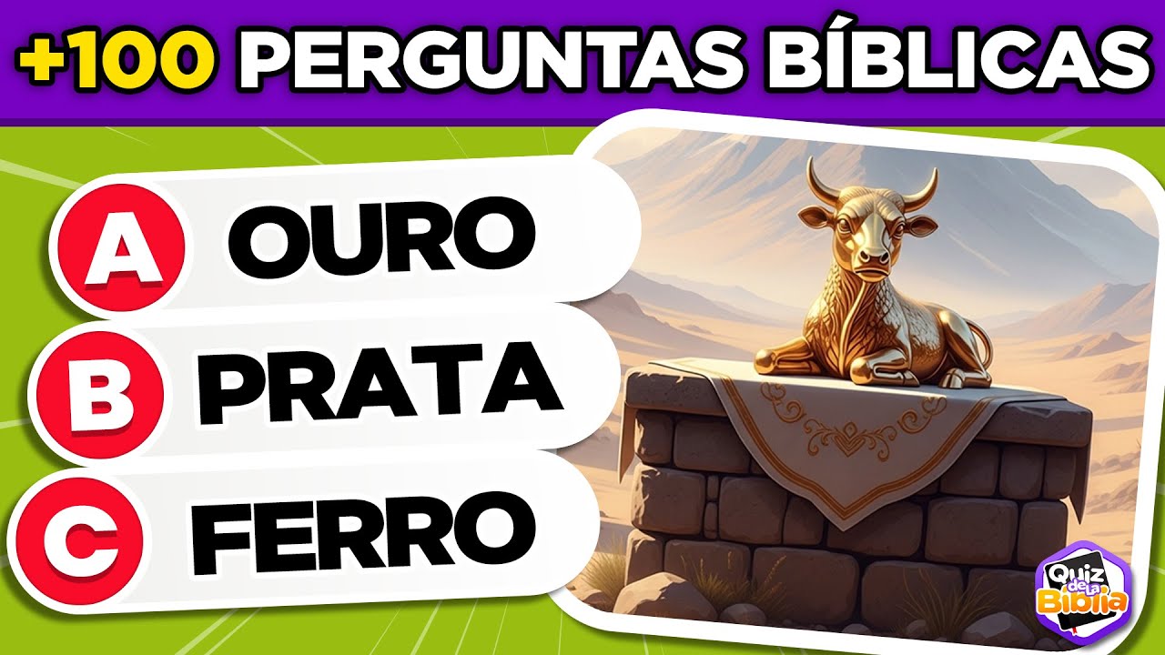 + 💯 Perguntas Bíblicas Que Todo Cristão Deveria Saber - Apenas 1% Acertam Todas