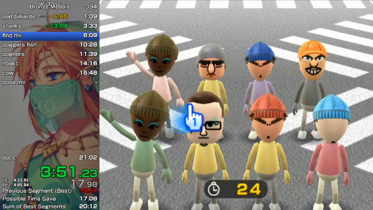 Wii Play All Bronze Medals in 20:27