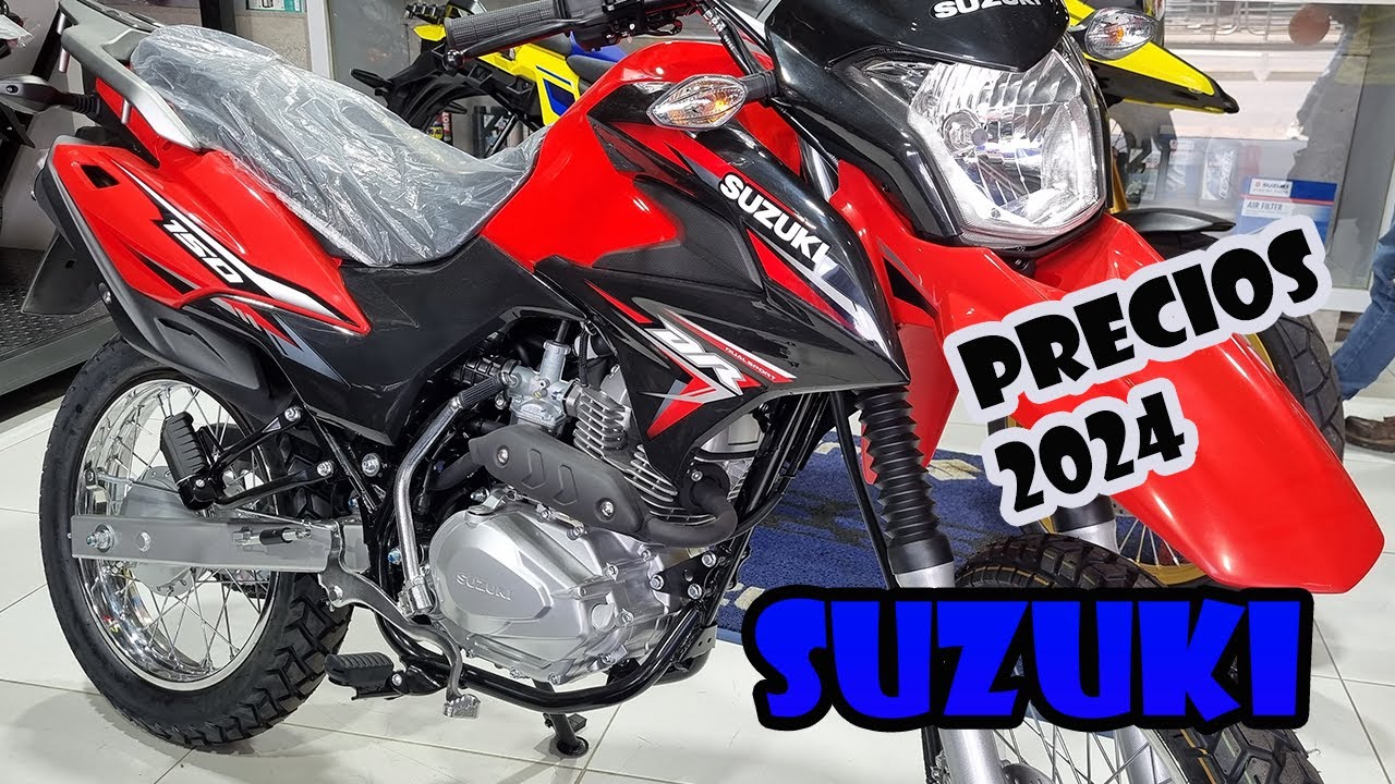 Suzuki Precios de Motos 2024 Full 👉 Papeles Nobajan  😱